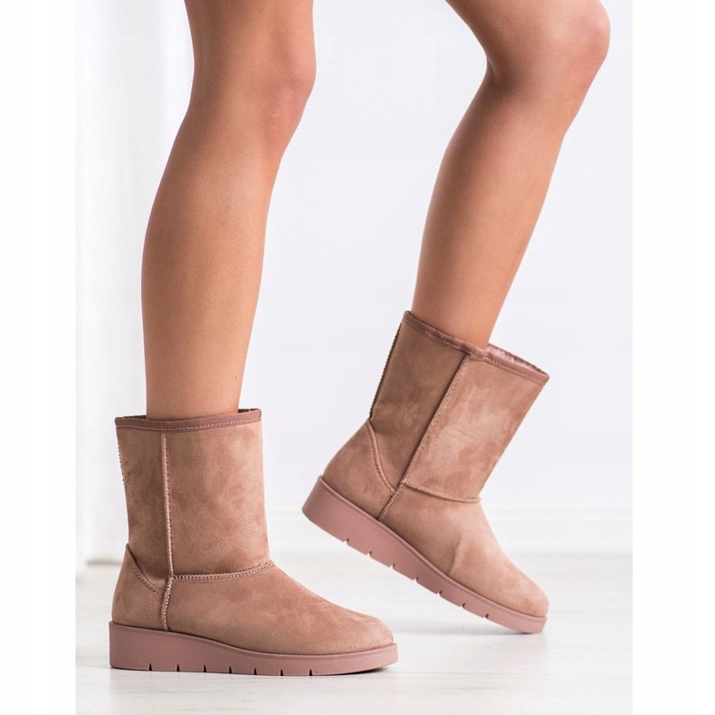 Kylie Hohe Mukluki beige 2