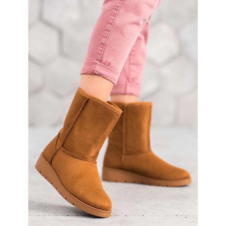 Kylie Hohe Mukluki braun 1