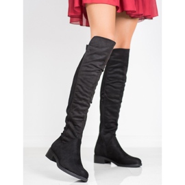 Seastar Schwarze Stiefel über dem Knie 2