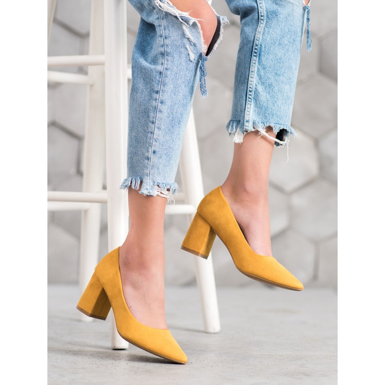 Seastar Elegante Pumps gelb 1