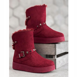 SHELOVET Mukluki mit Jets rot 2