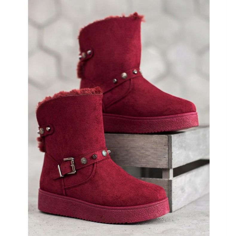 SHELOVET Mukluki mit Jets rot 2