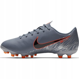 Nike Mercurial Vapor 12 Academy Mg Jr AH7347 408 Fußballschuhe mehrfarbig grau 1