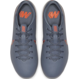 Nike Mercurial Vapor 12 Academy Mg Jr AH7347 408 Fußballschuhe mehrfarbig grau 2