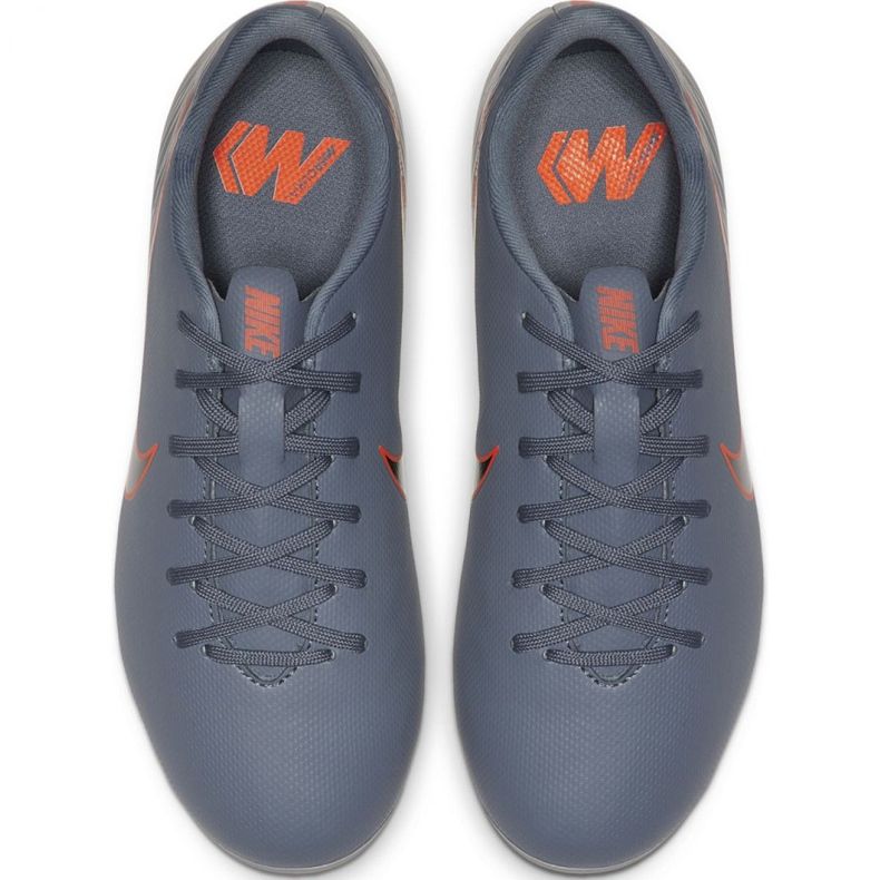 Nike Mercurial Vapor 12 Academy Mg Jr AH7347 408 Fußballschuhe mehrfarbig grau 2