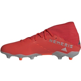 Adidas Nemeziz 19.3 Fg M F34389 Fußballschuhe rot mehrfarbig 2