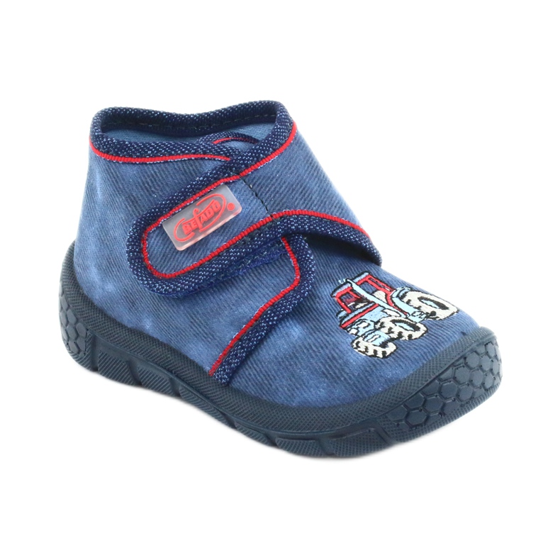 Befado Kinderschuhe 529P027 rot blau 2