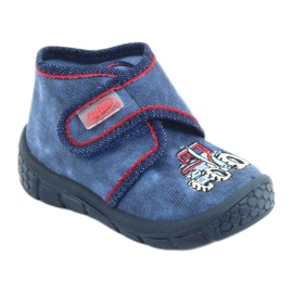 Befado Kinderschuhe 529P027 rot marineblau 1