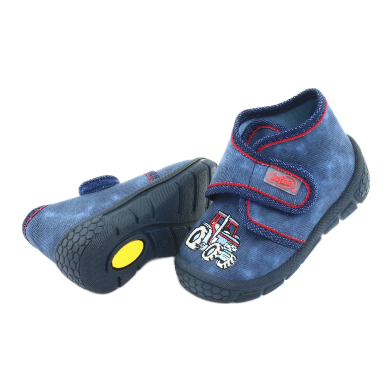 Befado Kinderschuhe 529P027 rot marineblau 5