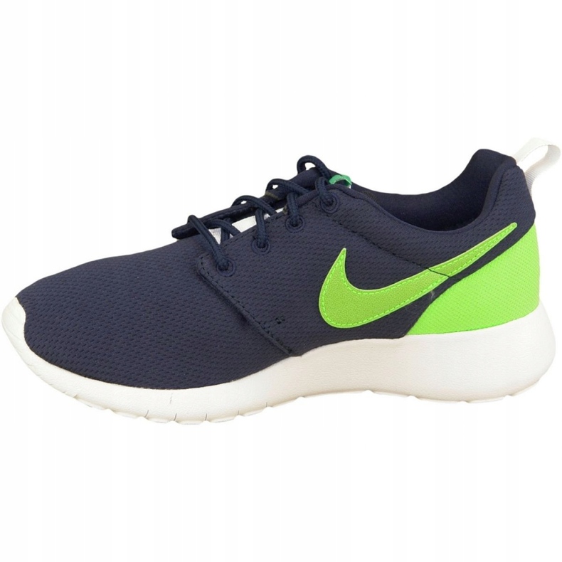 Nike Roshe One Gs W 599728-413 Schuhe marineblau grün 1