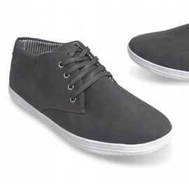 Modische hohe Sneakers 3232 Grau 2