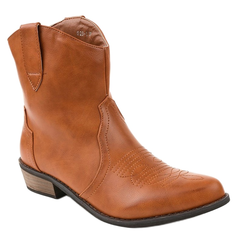 Braune Stiefel auf dem Posten von 928-1 Cowboystiefeln 1