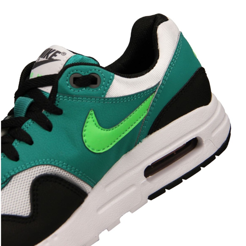 Nike Air Max 1 Gs Jr 807602-111 Schuhe schwarz mehrfarbig grün 1