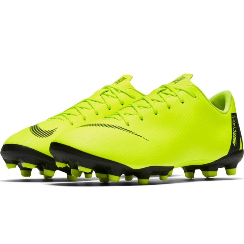 Nike Mercurial Vapor 12 Academy Mg Jr AH7347 701 Fußballschuhe mehrfarbig gelb 2