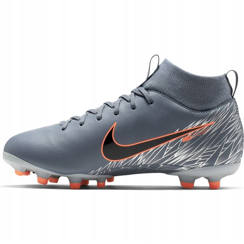 Nike Mercurial Superfly 6 Academy Mg Jr AH7337 408 Fußballschuhe mehrfarbig grau 1
