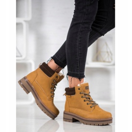 Arrigo Bello Warme Wanderschuhe braun 1