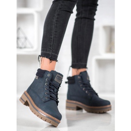 Arrigo Bello Warme Wanderschuhe blau 2