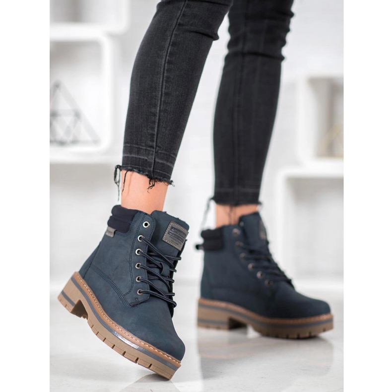 Arrigo Bello Warme Wanderschuhe blau 2