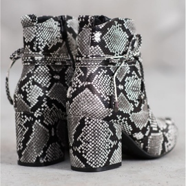 SHELOVET Stiefel auf einem Pfosten mehrfarbig 2