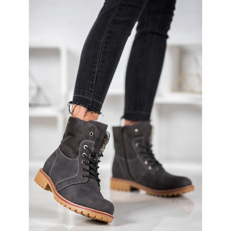 Super Me Warme Stiefel grau 1