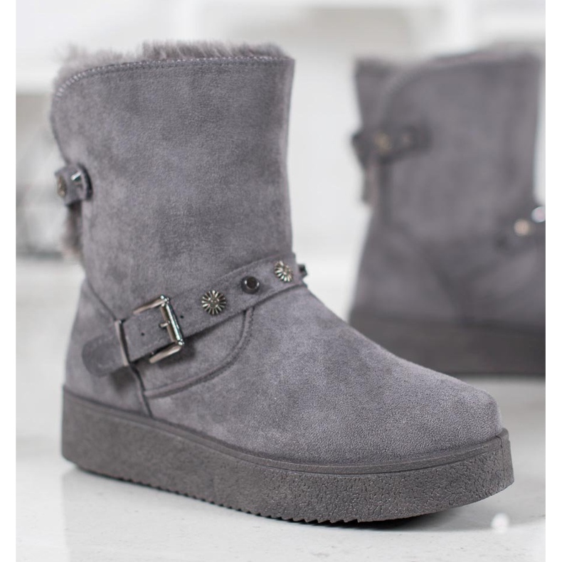 SHELOVET Mukluki mit Jets grau 1