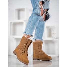 SHELOVET Kamelfänger mit Fell braun 1