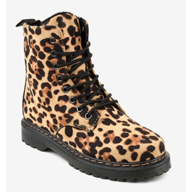 Panther isolierte Stiefel DJH01-18 braun 1