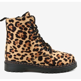 Panther isolierte Stiefel DJH01-18 braun 2