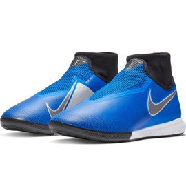 Nike React Phantom Vsn Pro Df Ic M AO3276 400 Fußballschuhe mehrfarbig blau 2