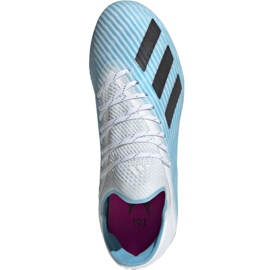 Die adidas X 19.1 Fg Jr F35684 Fußballschuhe mehrfarbig blau 2