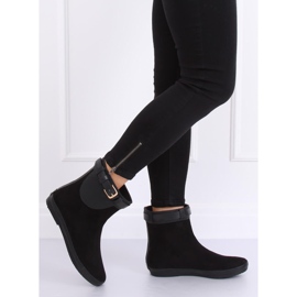 Schwarze Damengaloschen K1890101 Negro 1