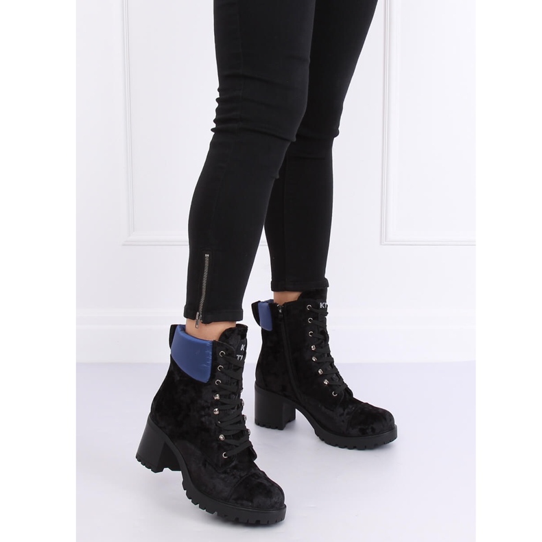 Schwarzer Veloursarbeiter K1835203 Negro 2