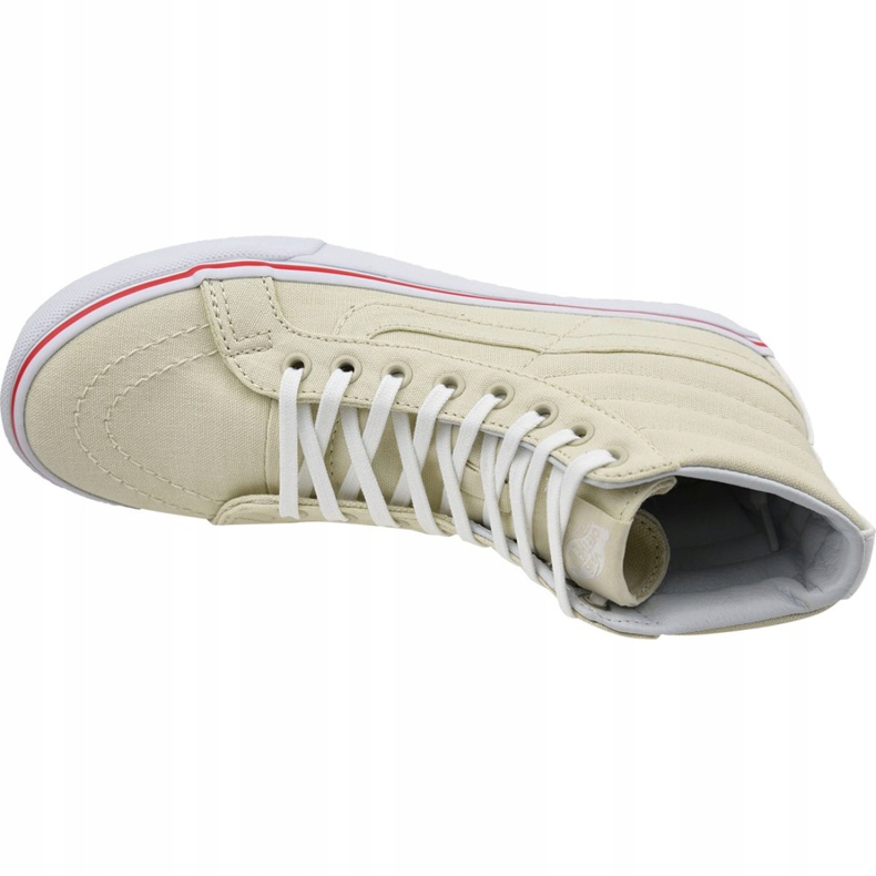 Vans Sk8-Hi Slim W VA32R2MXN Schuhe beige 2