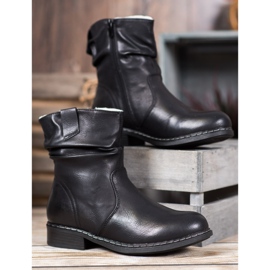 Super Me Warme Cowboystiefel schwarz 2