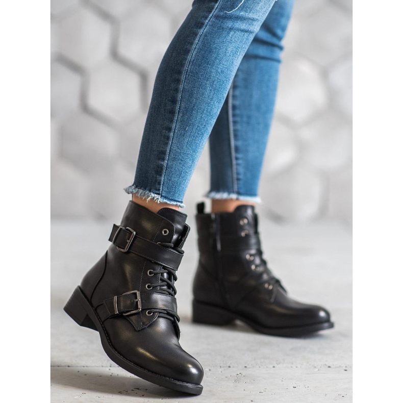 SHELOVET Warme Arbeiter mit Klammern schwarz 1