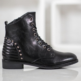 Elegante VINCEZA Stiefel schwarz 1