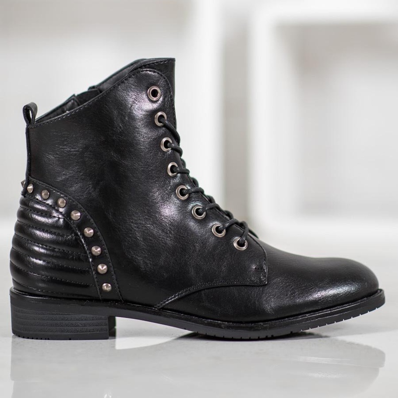 Elegante VINCEZA Stiefel schwarz 1