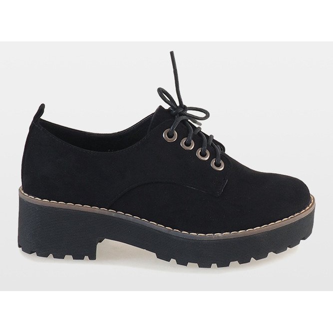 Schwarze Schuhe mit hohen Absätzen LL183 2