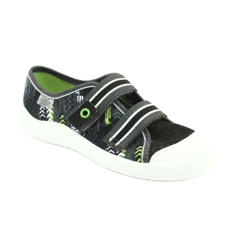 Befado Kinderschuhe 672Y069 weiß grau 1