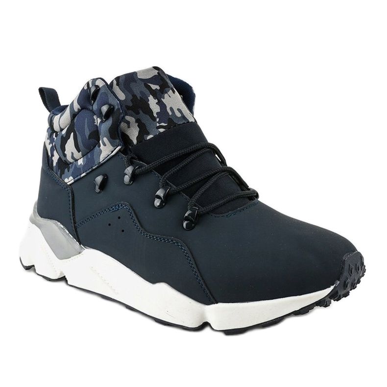 Marineblaue isolierte Sportschuhe F33-2 1