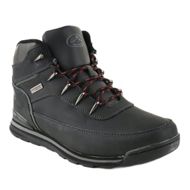 Schwarze isolierte Schneestiefel von MXC-7589 1