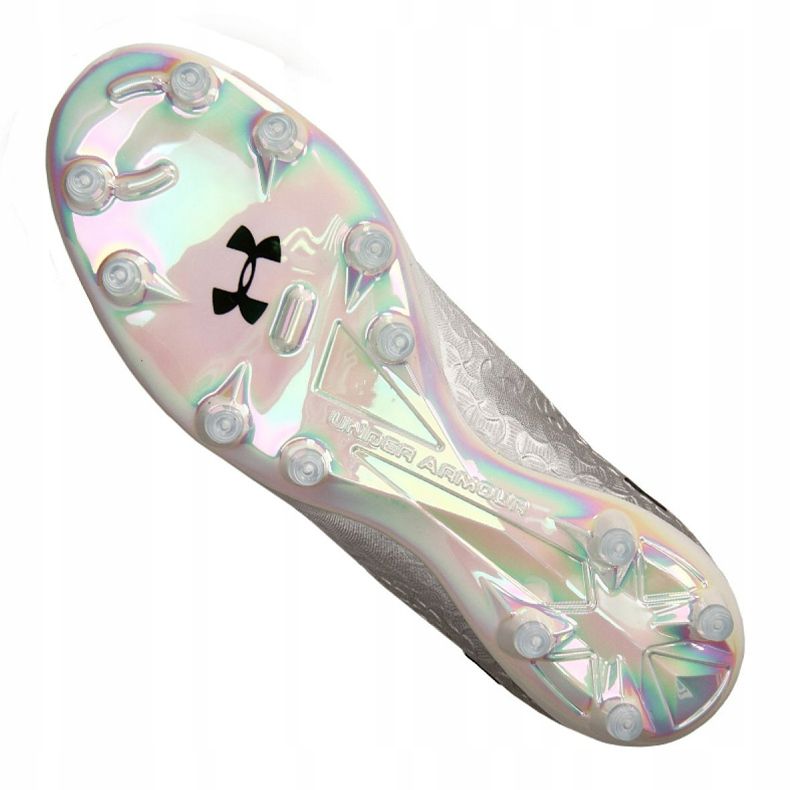 Under Armour Magnetico Pro Fg M 3000 111-100 Fußballschuhe weiß grau 2