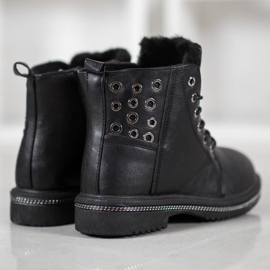 SHELOVET Trapper mit Jets schwarz 1