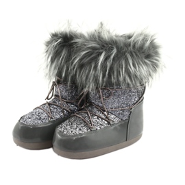Bequeme Schneeschuhe grau 3
