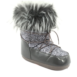 Bequeme Schneeschuhe grau 1