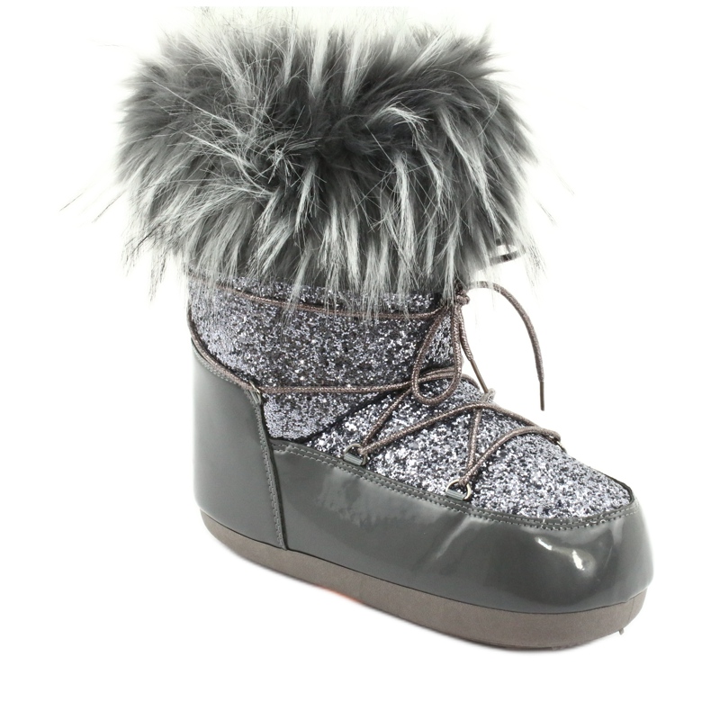 Bequeme Schneeschuhe grau 1