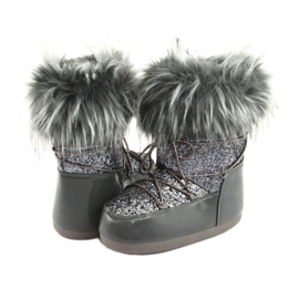 Bequeme Schneeschuhe grau 4
