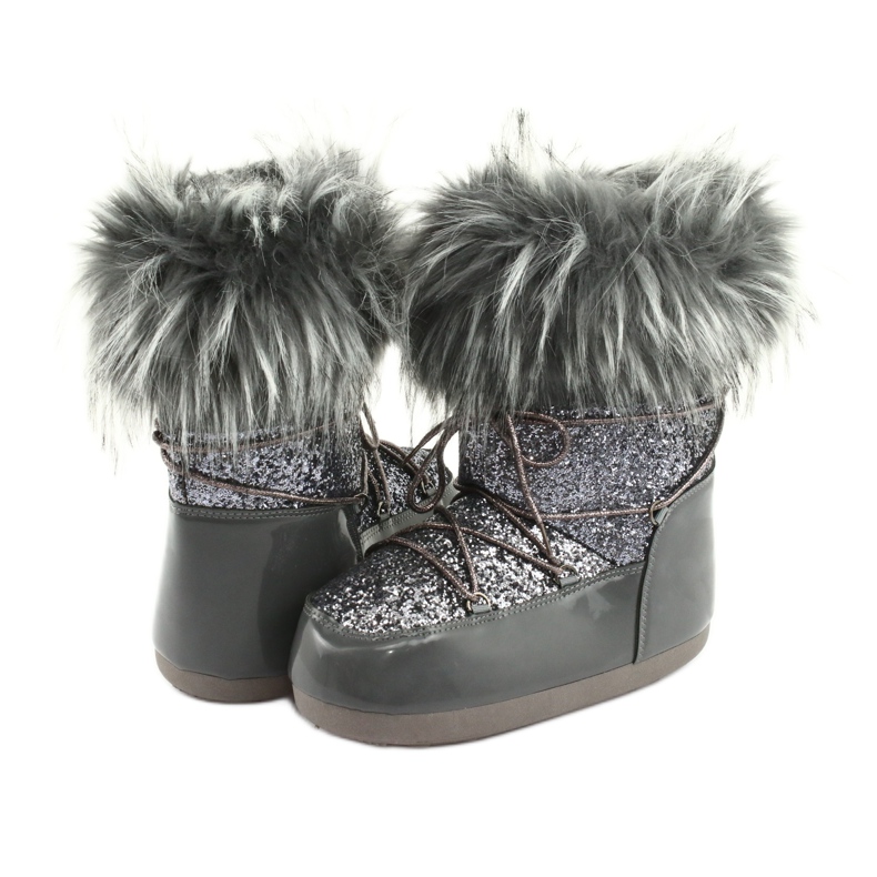 Bequeme Schneeschuhe grau 4
