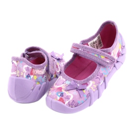 Befado Kinderschuhe 109P182 lila mehrfarbig 4