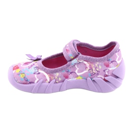 Befado Kinderschuhe 109P182 lila mehrfarbig 2